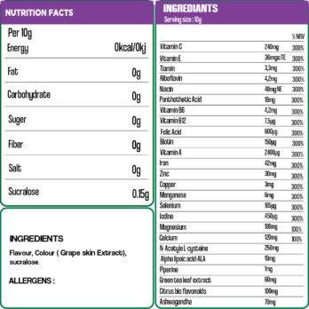MACRO NUTRITION MULTIVITAMIN 300G