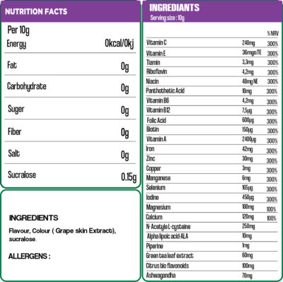 MACRO NUTRITION MULTIVITAMIN 300G - Image 2